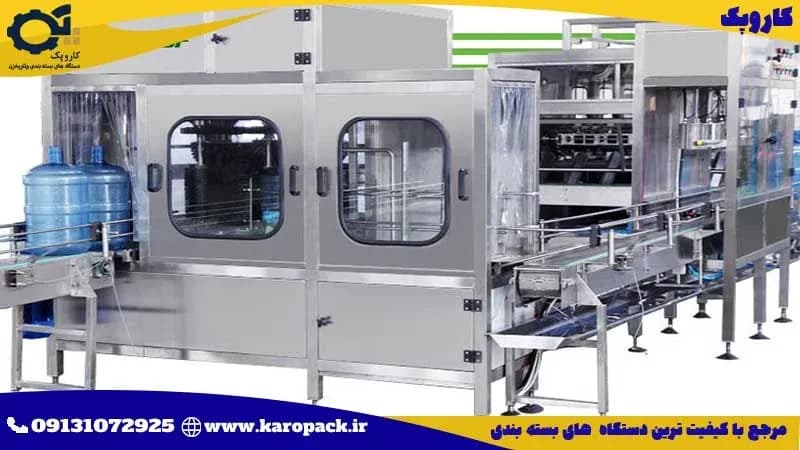 دستگاه پرکن آب معدنی گالنی 20 لیتری | خرید+ مشاوره + قیمت | کاروپک دستگاه پرکن آب معدنی گالنی 20 لیتری | خرید+ مشاوره + قیمت | کاروپک